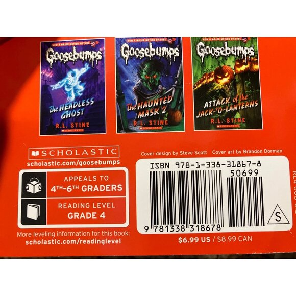 Goosebumps Bride Of The Living Dummy Paperback Book By R.L. Stine - Picture 3 of 9